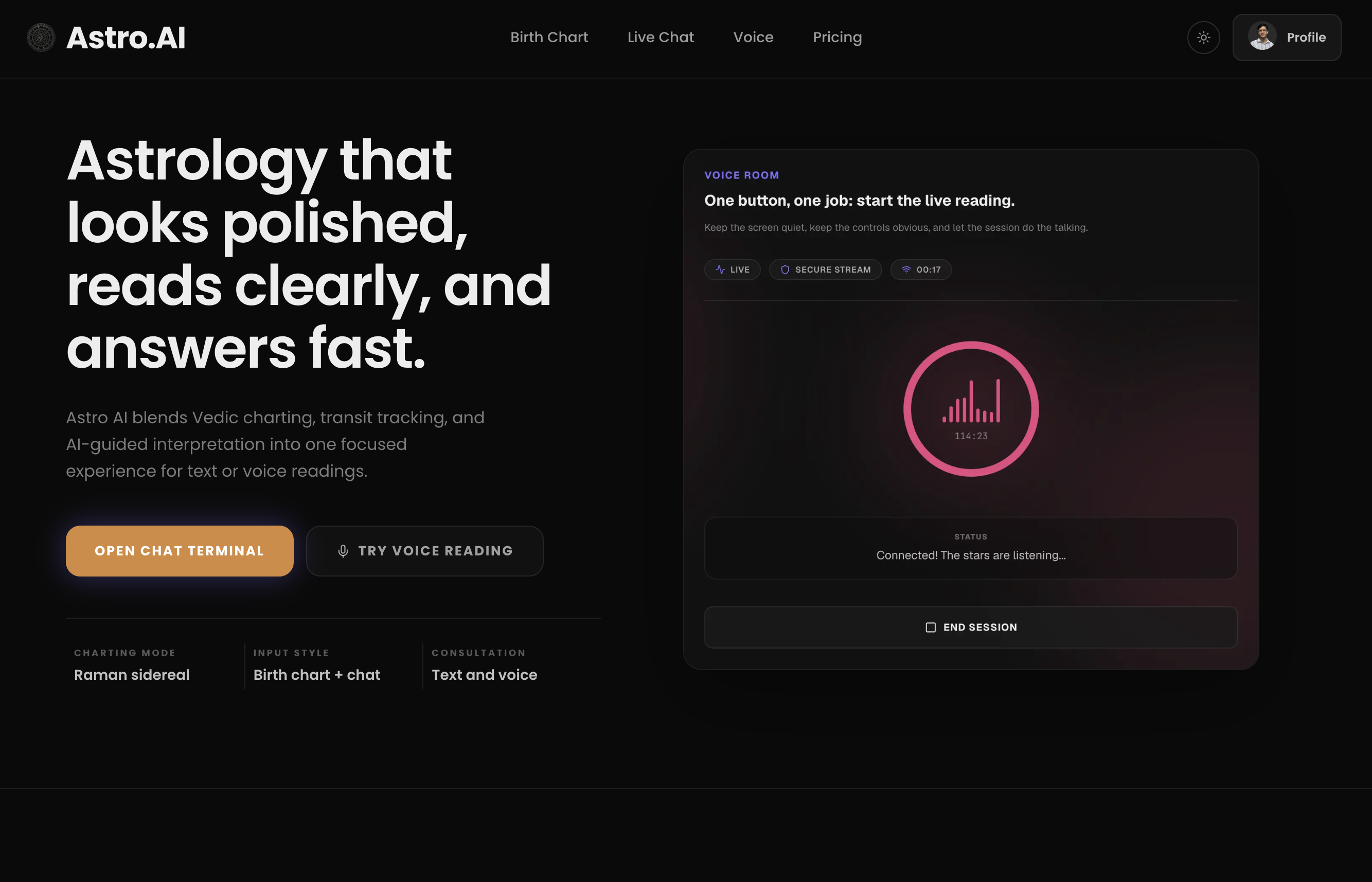 Astro AI screenshot